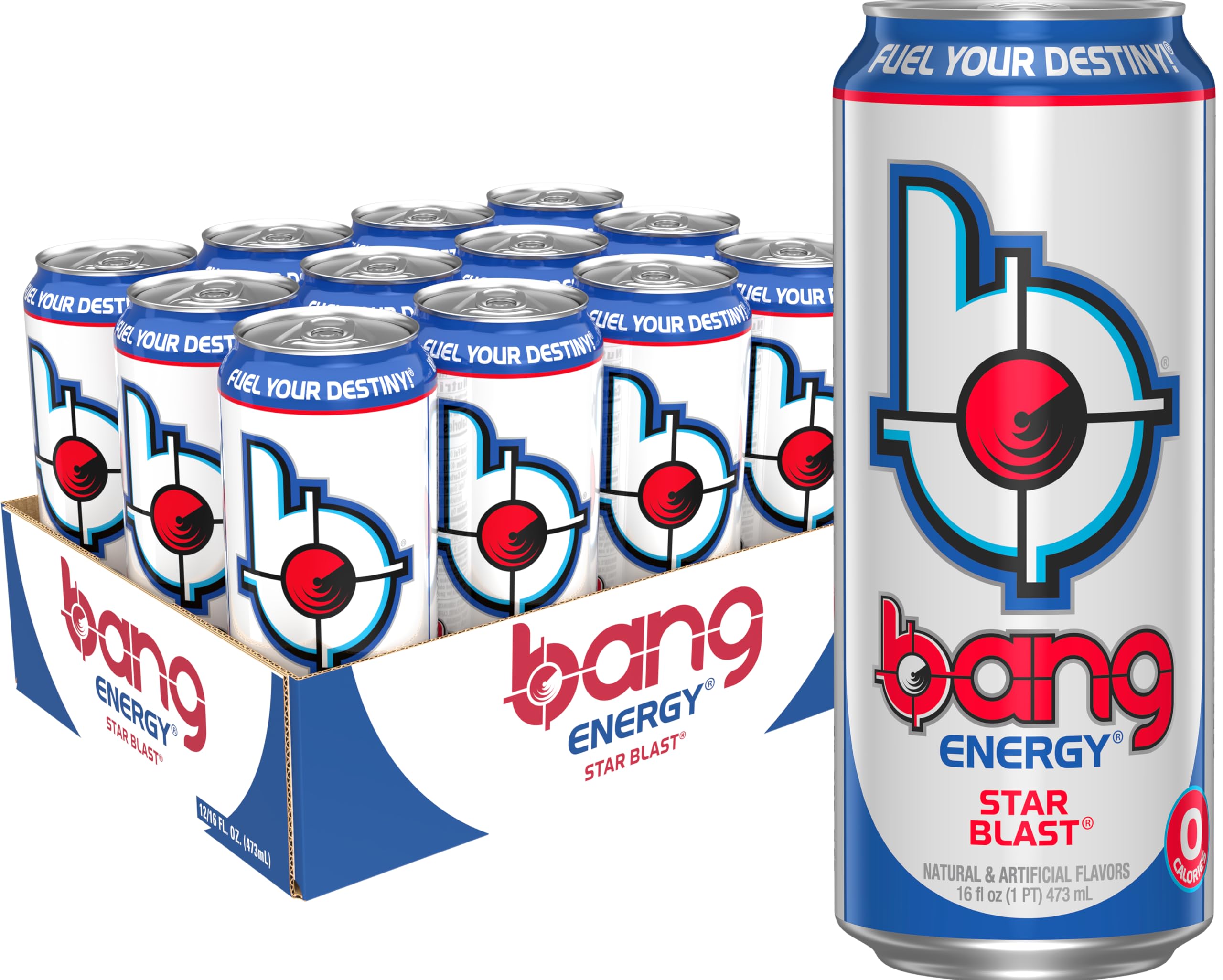 BANG Star Blast front can showing brand and flavor for instant recognition