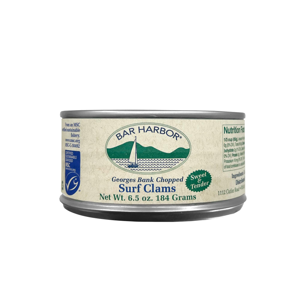 Bar Harbor chopped clams mixed into seafood pasta showing versatile use