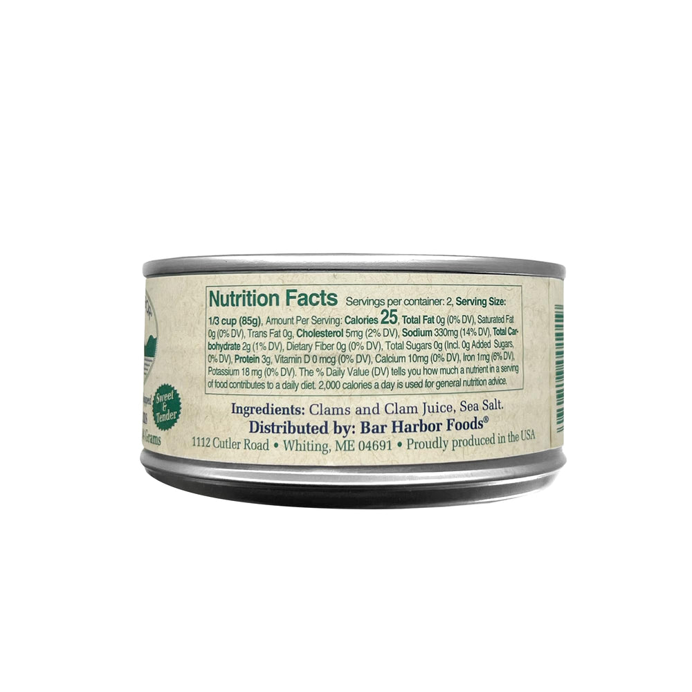 Bar Harbor six-can pack displayed for pantry-ready, bulk convenience