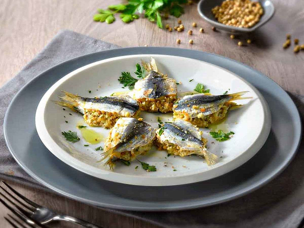 Bar Harbor flaked sardines on pasta illustrating versatile cooking and flavor boost
