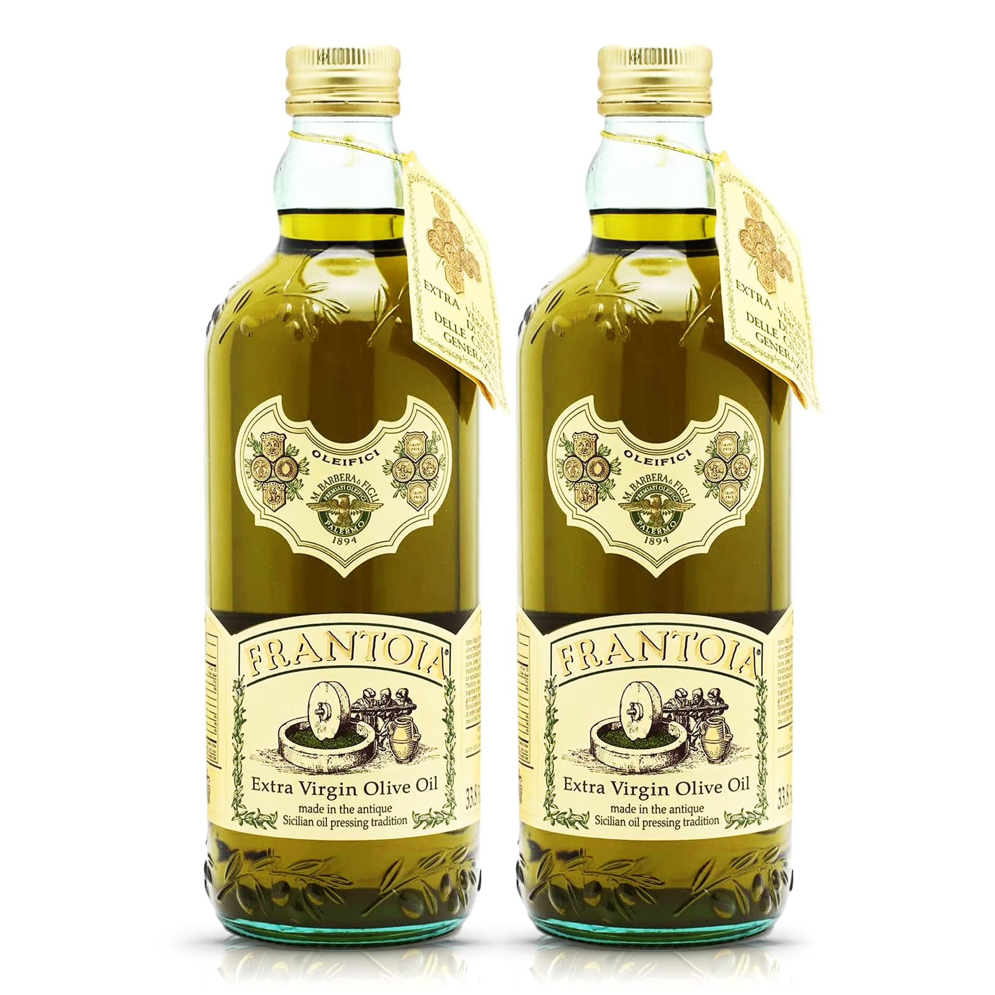 Barbera Frantoi front bottle showing premium 1L packaging and freshness