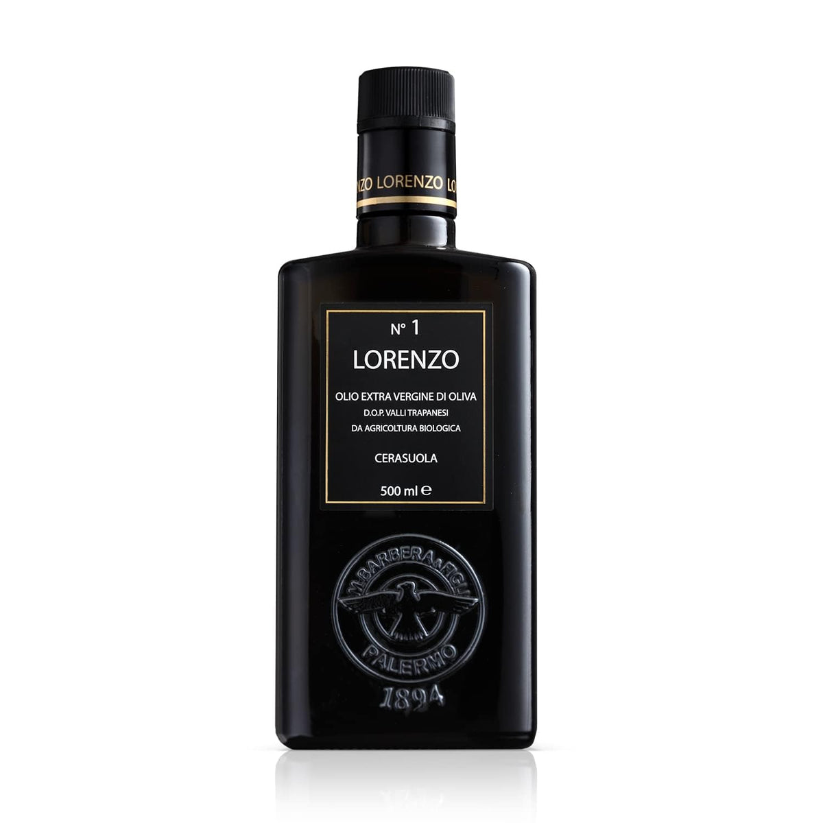 Barbera bottle front view showing premium packaging and fresh flavor