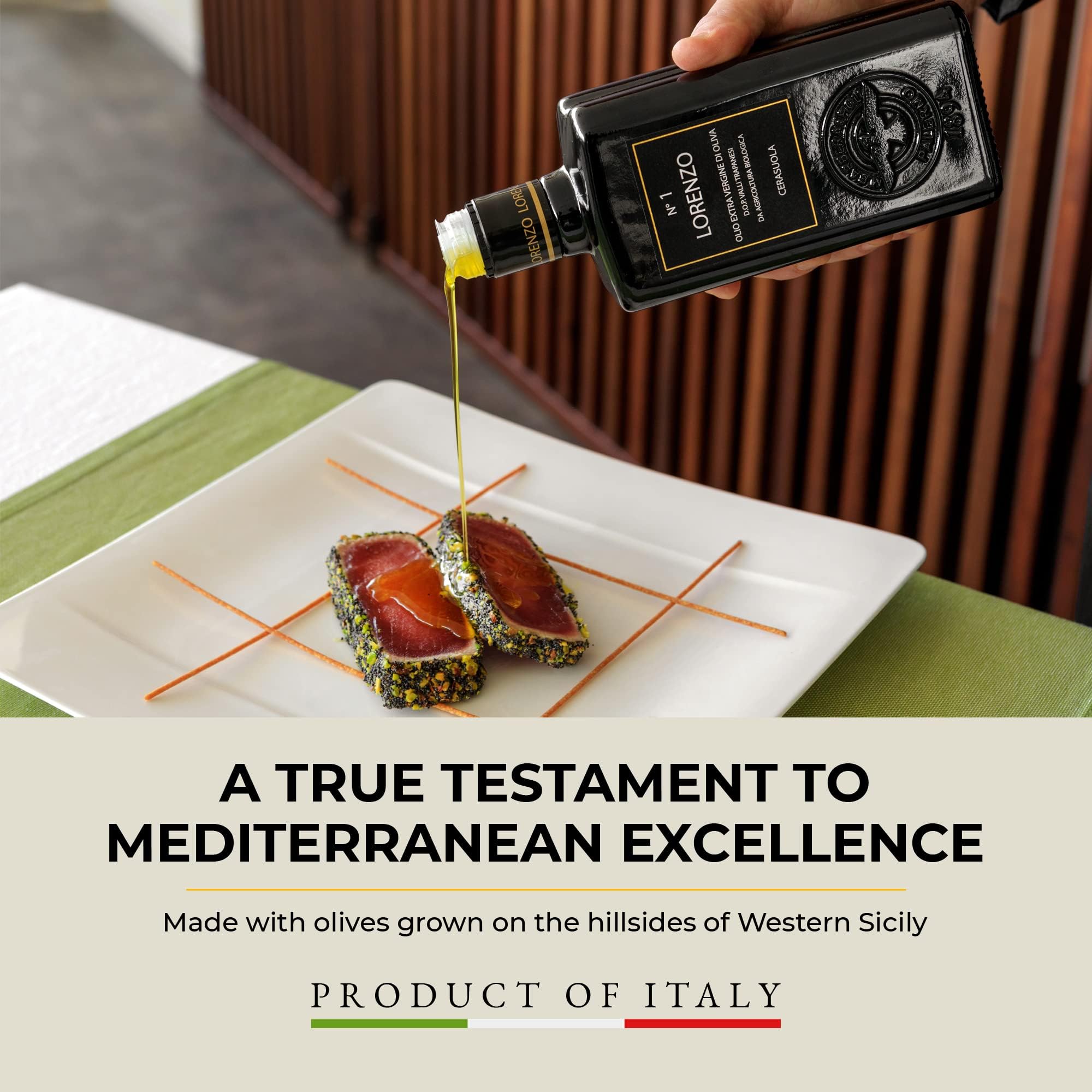 Barbera oil drizzling over artisan bread highlighting rich fruity taste