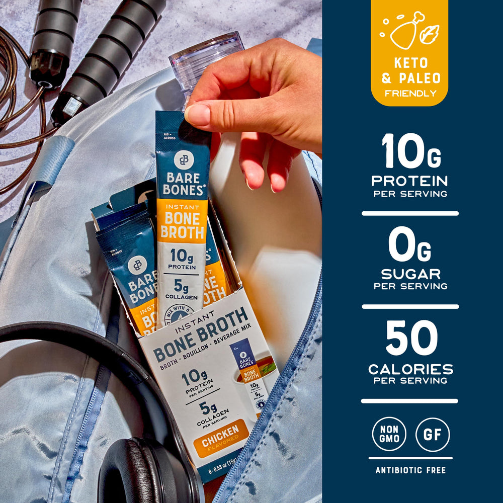 Bare Bones label and ingredient list showing clean nutrition profile