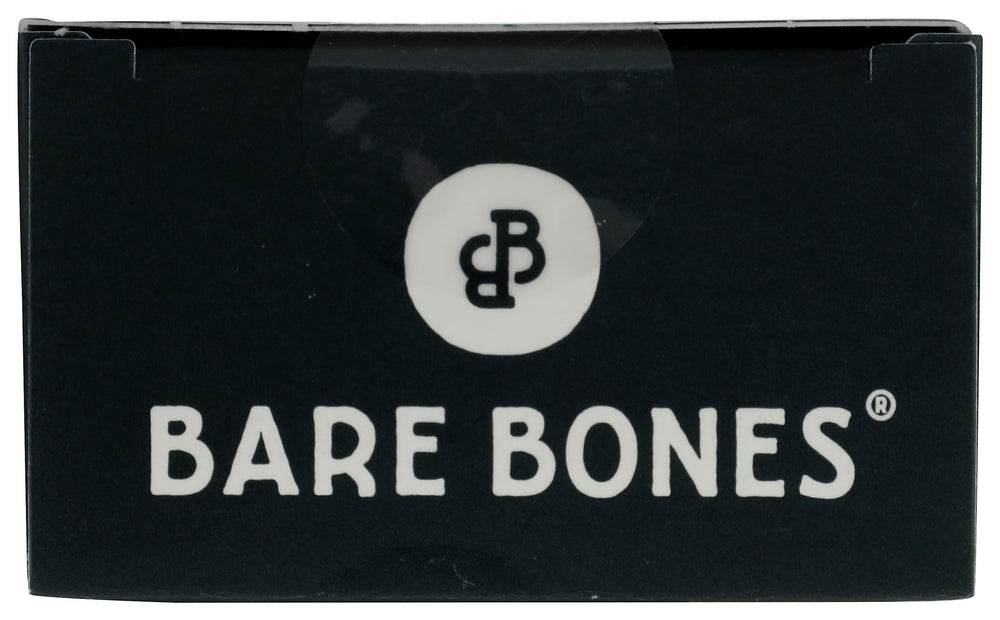 Bare Bones powdered mix texture close-up showing fine granules and natural ingredients