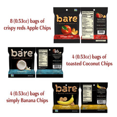 Bare close-up apple chip texture highlights crispness and natural flavor
