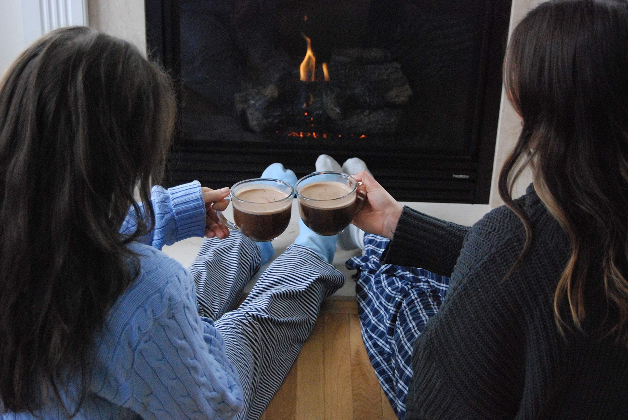 Bare Life cozy lifestyle setting showing warm cup and gifting appeal