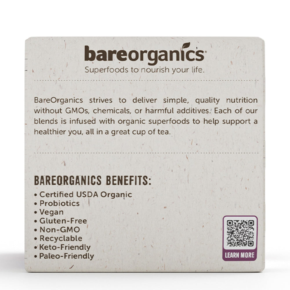 BareOrganics spread of hibiscus, ginger, lemon peel and maitake superfoods