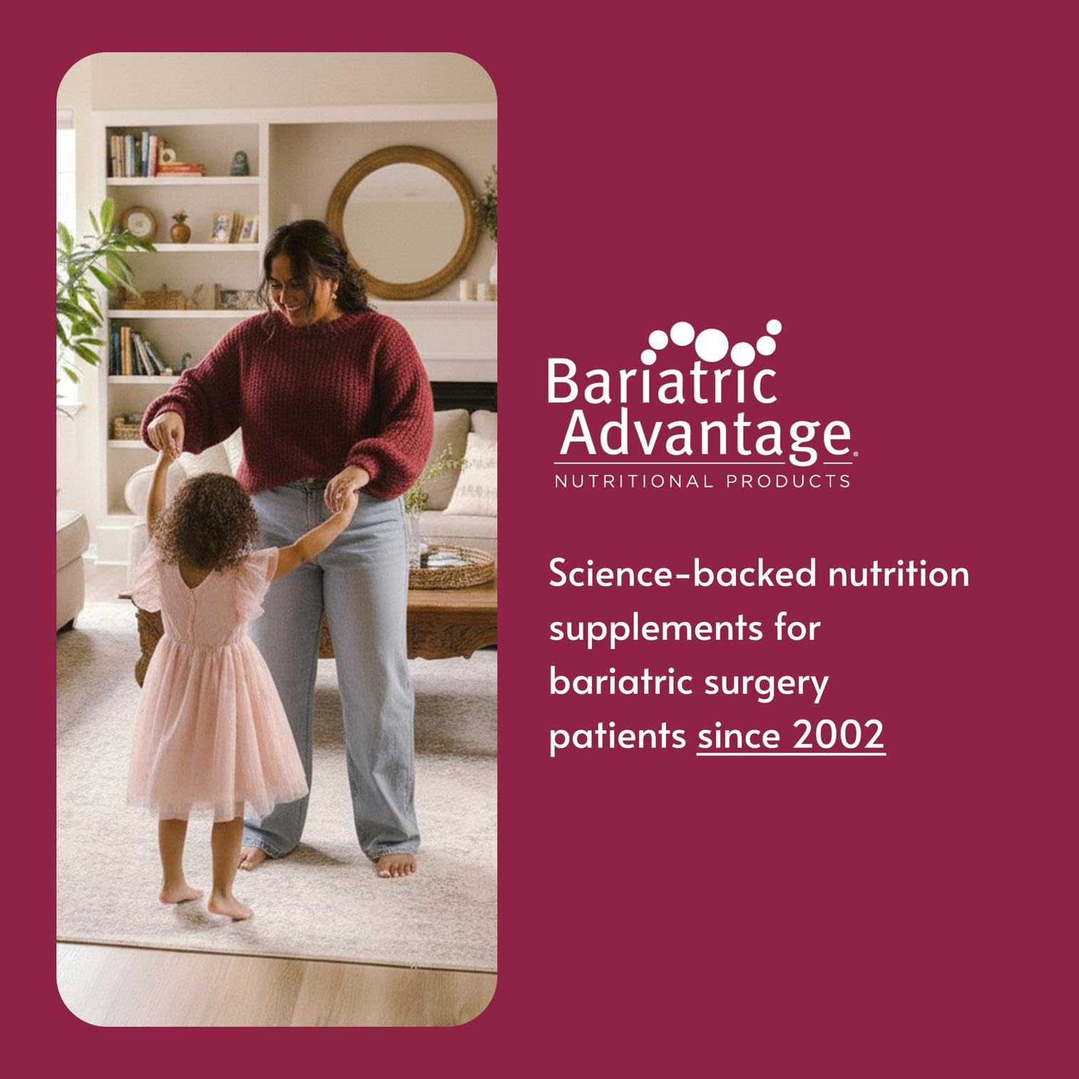 Bariatric Advantage shake on breakfast table illustrating convenient nutrition option