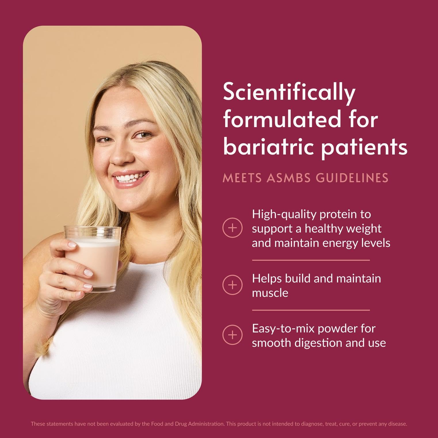 Bariatric Advantage pouring powder into shaker demonstrating quick mix convenience