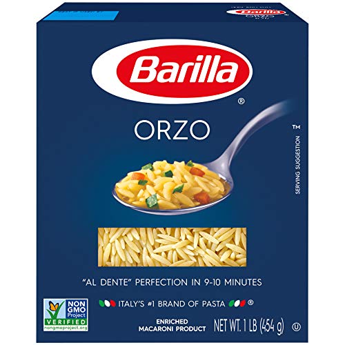 Barilla orzo cooked in bowl highlighting texture and serving versatility