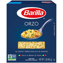 Barilla orzo cooked in bowl highlighting texture and serving versatility