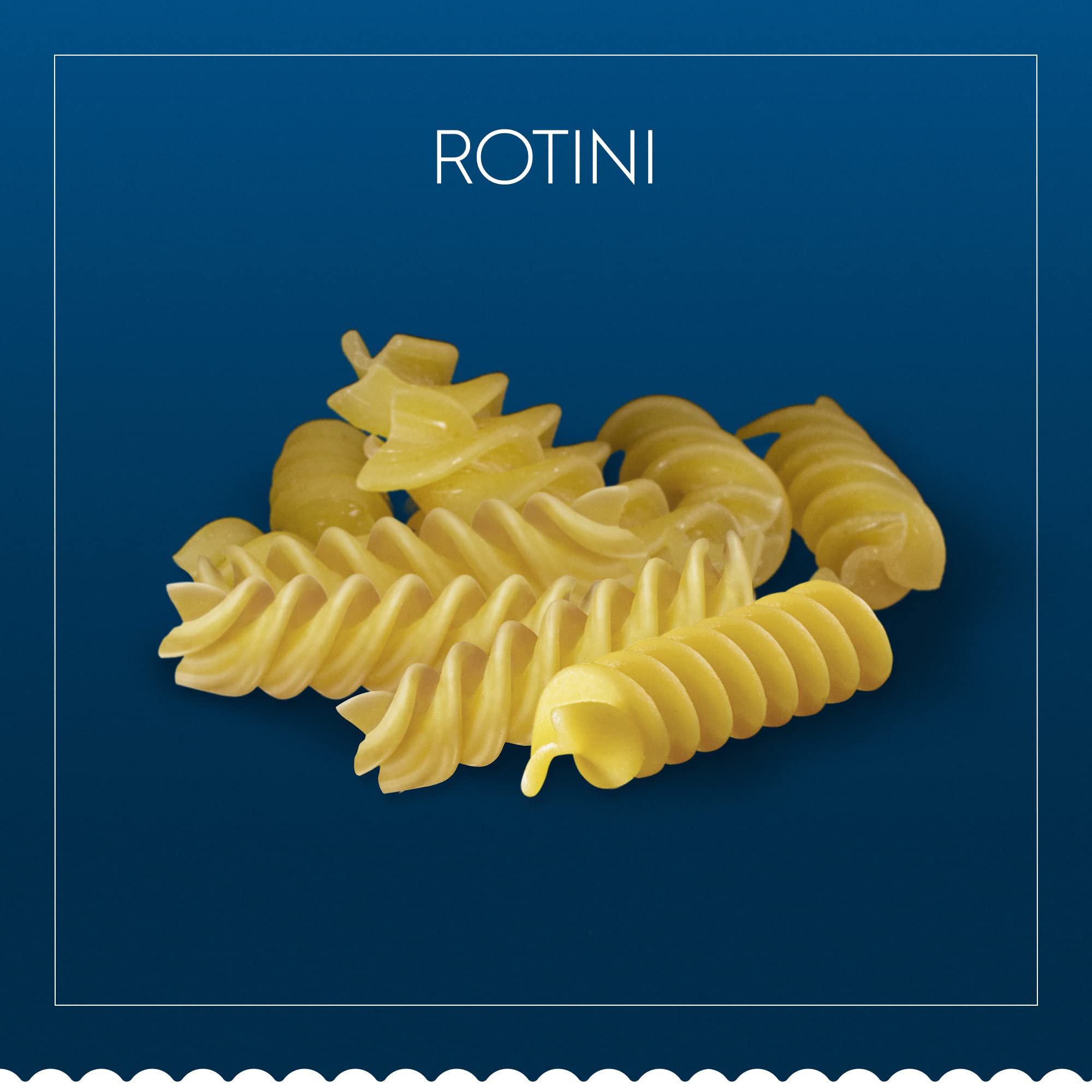Hands holding box beside measuring cup showing Barilla serving size and scale