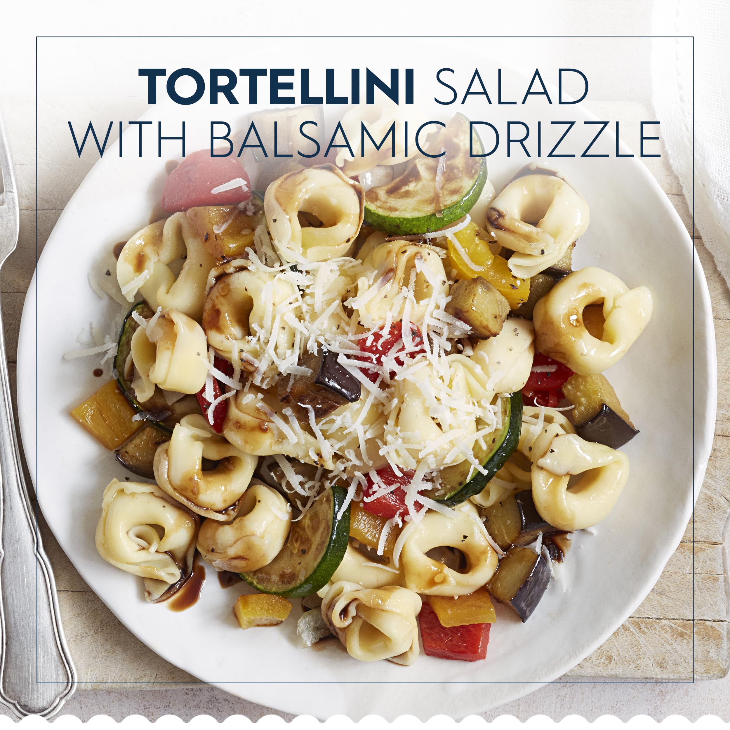 Barilla cooked tortellini in bowl ready to serve showcasing satisfying al dente texture