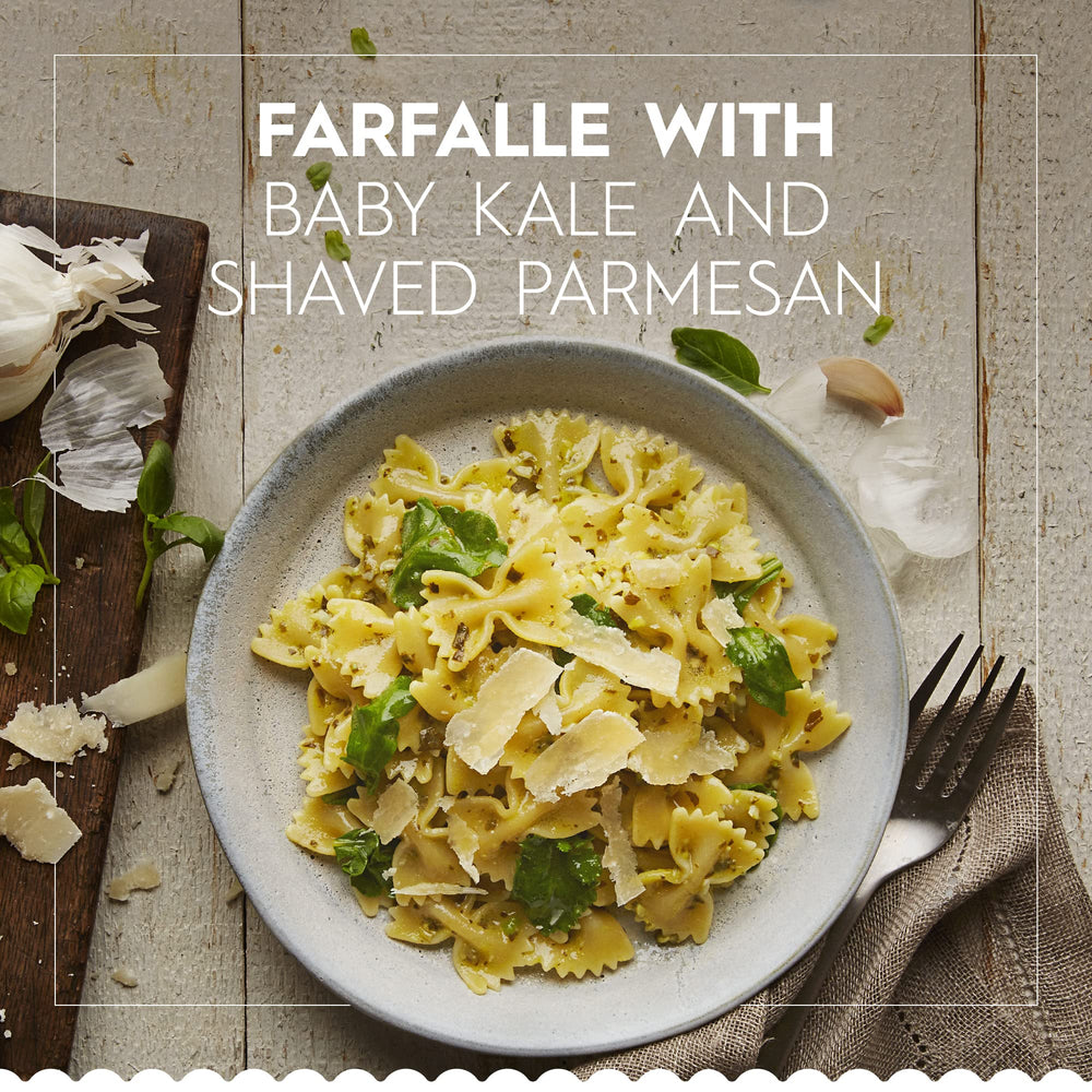 Barilla two boxes side by side, demonstrating variety pack and pantry-ready benefit