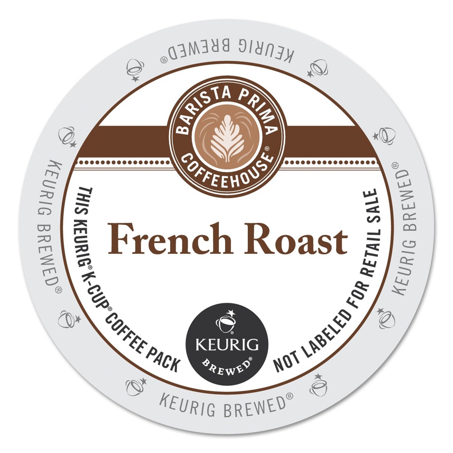 Barista Prima front packaging showing 24-count box and bold roast label benefit convenience