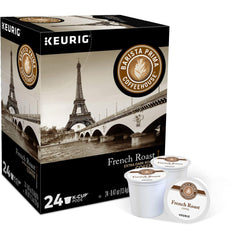 Barista Prima K-Cup pod close-up highlighting sealed freshness and single-serve convenience