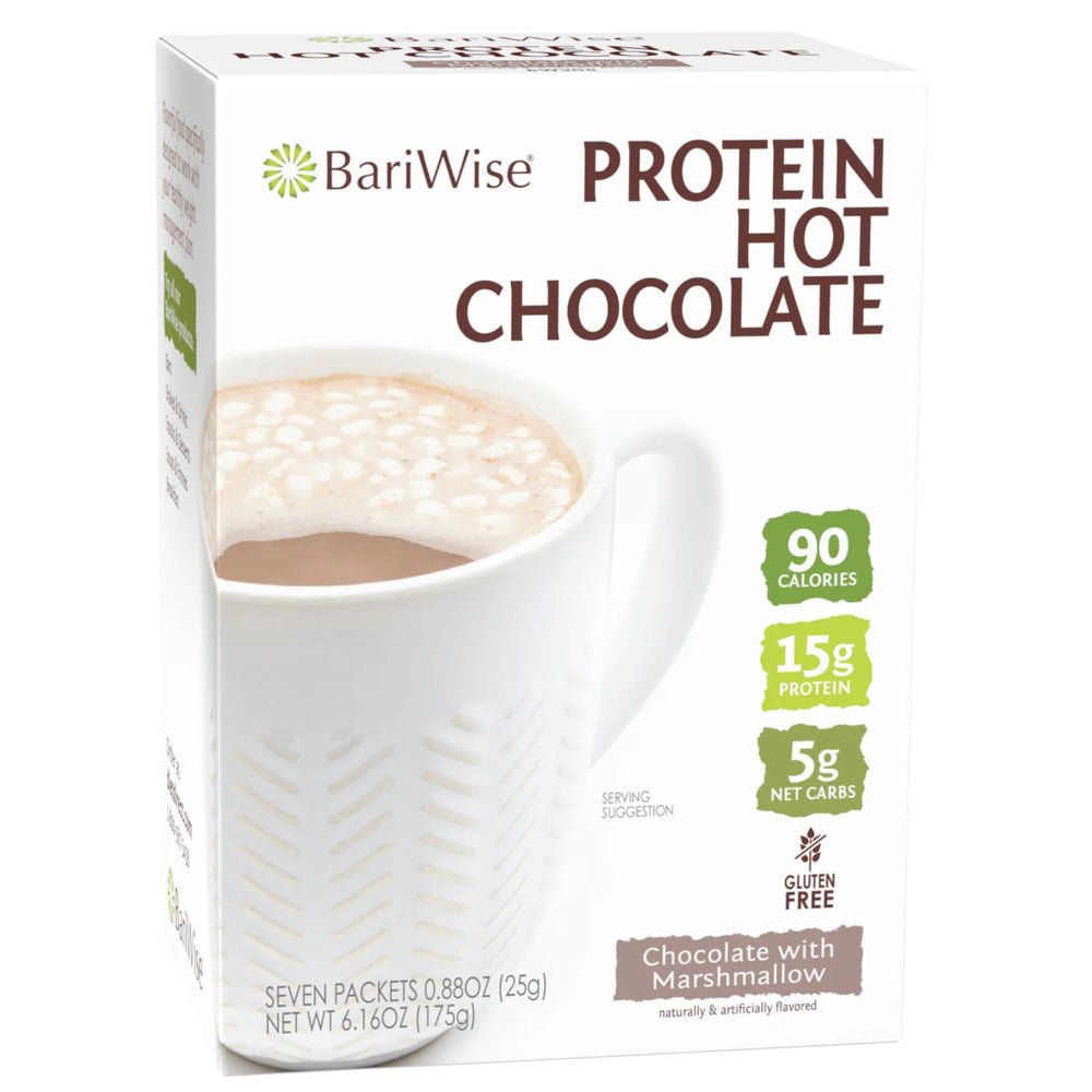 BariWise front packaging showing 7-count box and product branding benefits