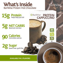 BariWise single packet opened showing dry mix for quick use