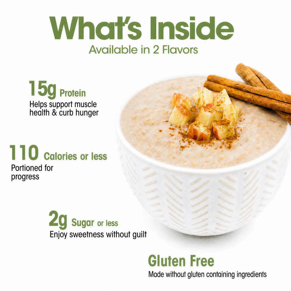 BariWise single-serve pouch opened ready to prepare with quick convenience