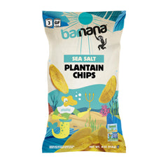 Barnana bag front packaging showing product name and sea salt crunch benefit