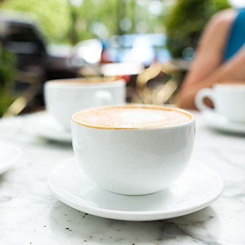 BARNIE'S COFFEE TEA CO. cup in kitchen lifestyle suggesting ready-to-drink enjoyment