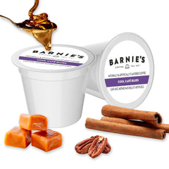 BARNIE'S COFFEE TEA CO. front packaging showing 48-count convenience and brand