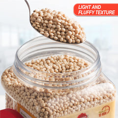 Baron's cooked whole wheat couscous in bowl with vegetables, ready-to-serve