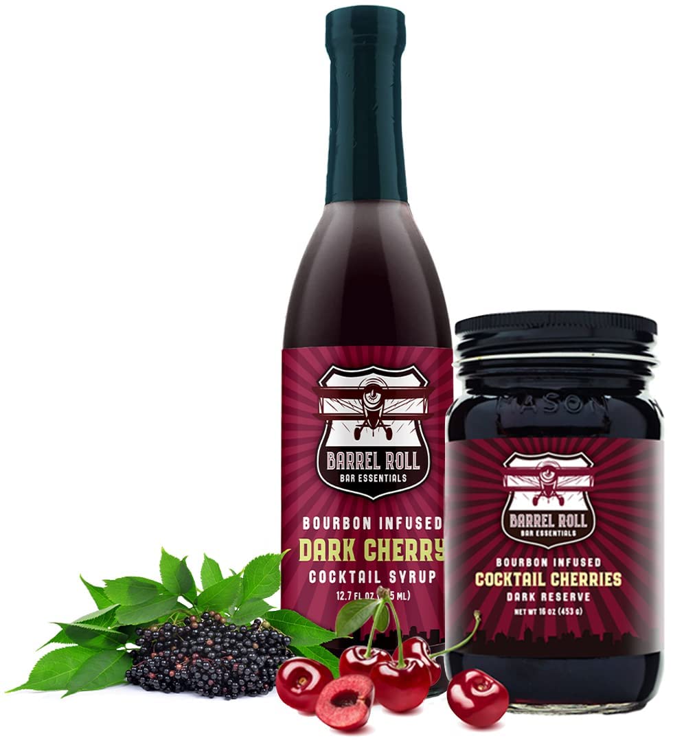 Barrel Roll Bar Essentials pouring syrup detail adds richness to cocktails