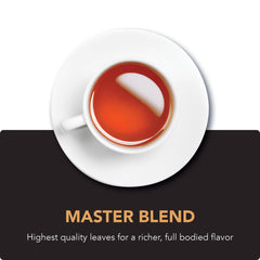 Barry's Tea teabag wrapper detail highlighting sealed bag for freshness and lasting flavor