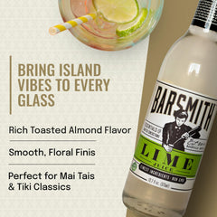 Barsmith poured into margarita glass, delivers consistent cocktail flavor benefit