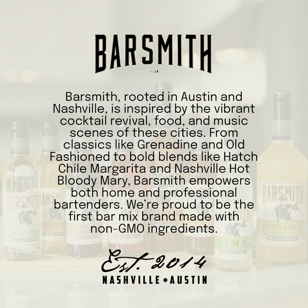Six-pack boxed Barsmith Old Fashioned Mix ready for storing or gifting