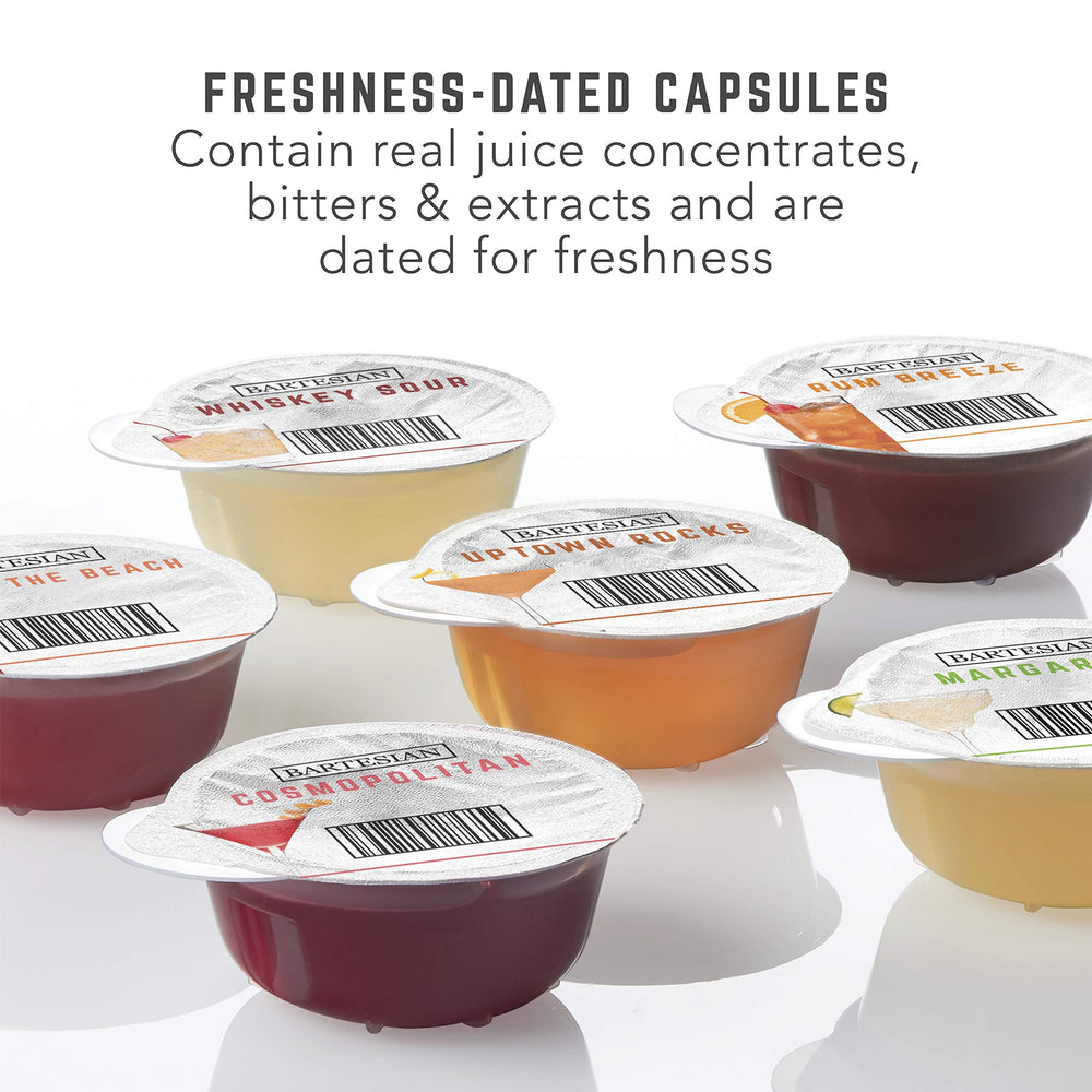 Bartesian at a party with host serving cocktails showing entertaining ease and consistent results benefit