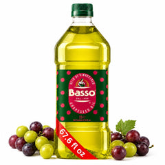 Basso front bottle showing 2L label and clean packaging benefit