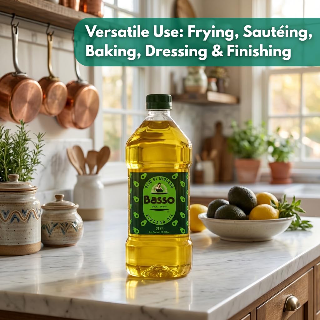 Basso 1904 on countertop during cooking showing everyday kitchen versatility
