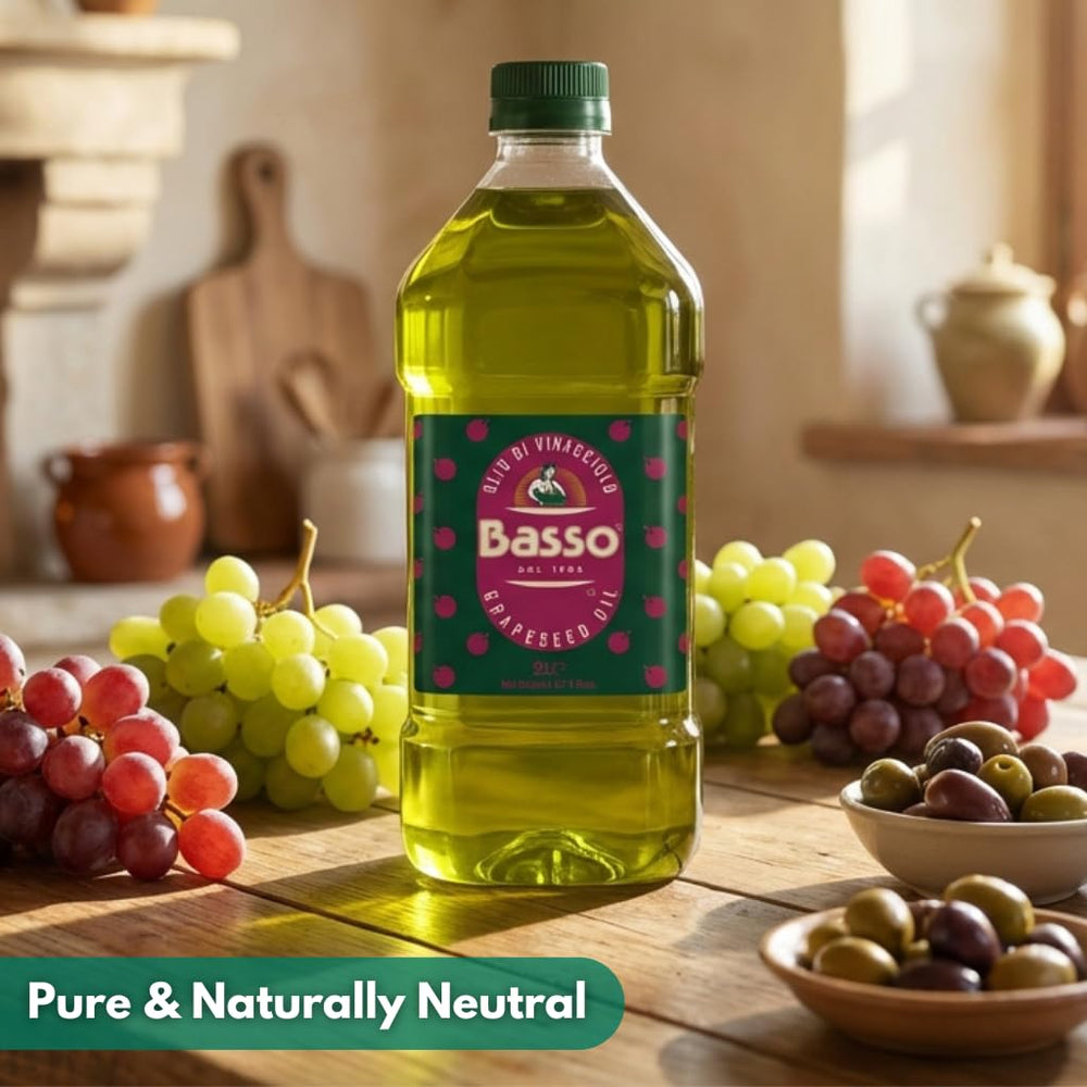 Basso used in vinaigrette preparation showing neutral flavor benefit