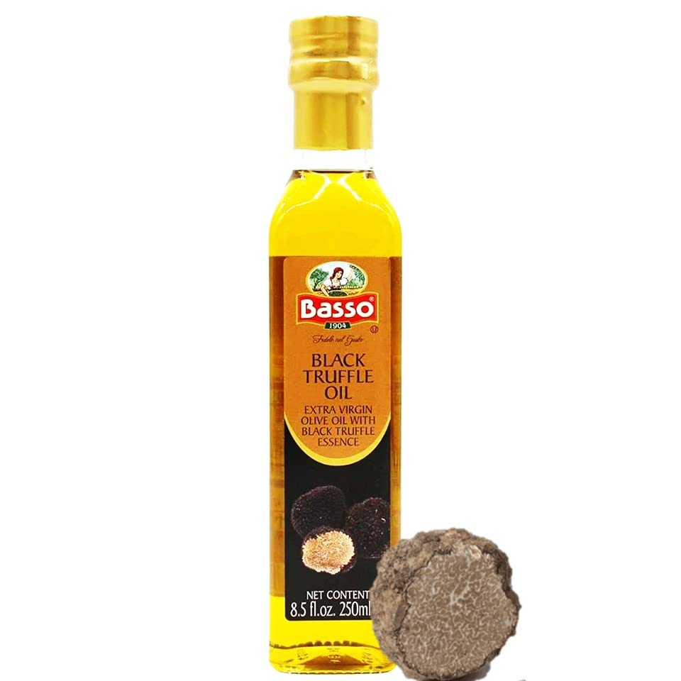 Basso bottle front view showing label and premium packaging, enhances presentation