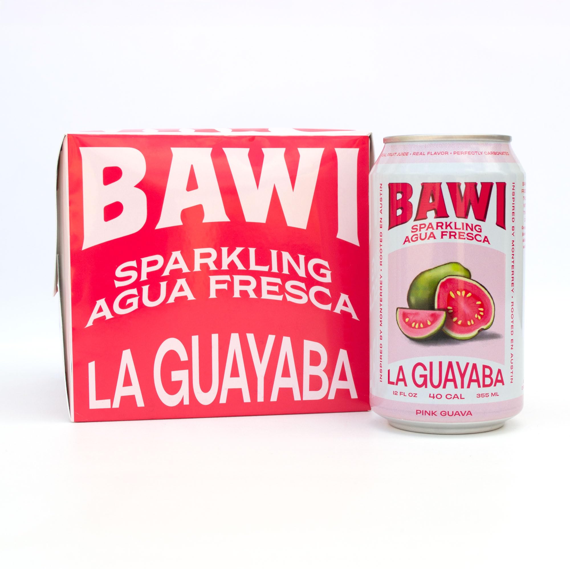 Bawi guava front packaging showing vibrant label and refreshing appeal