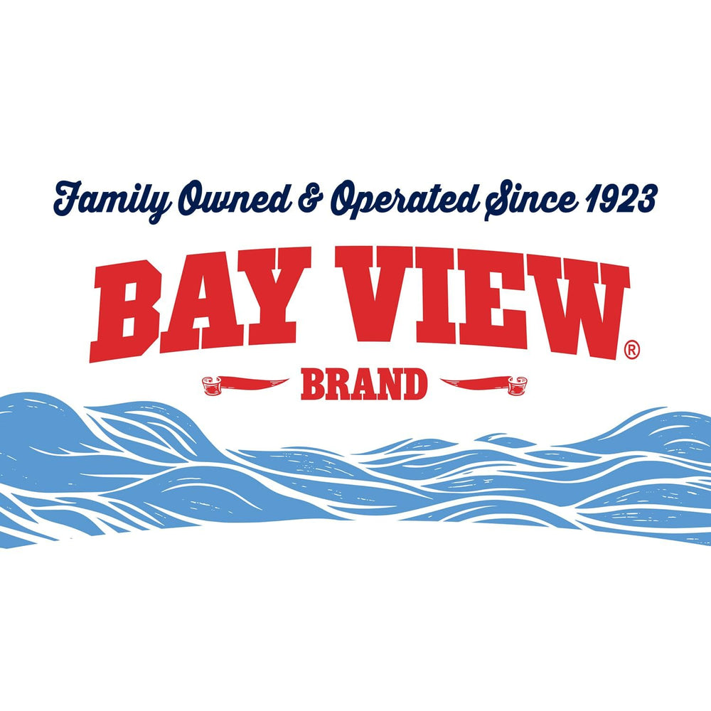 Bay View nutrition label close-up showing gluten-free and protein facts