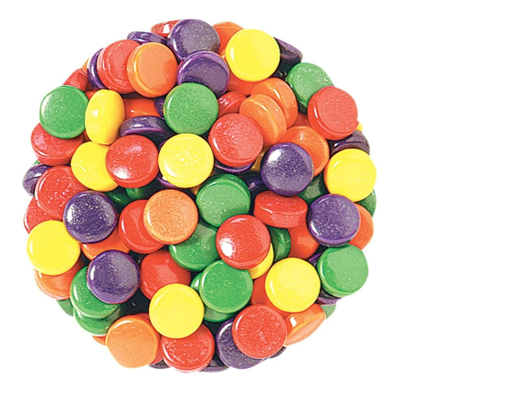 BAYSIDE CANDY in a bulk vending display attracting customers with vibrant colors