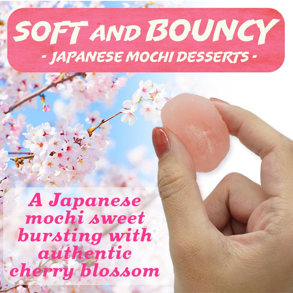 BAYU STORE individually wrapped sakura candy emphasizing portability