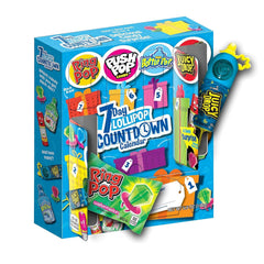 Bazooka front packaging showing seven-day countdown and colorful graphics for easy gifting