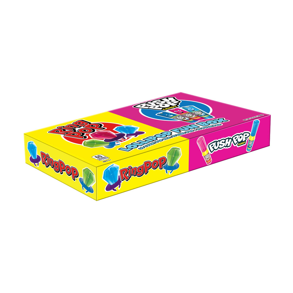 Bazooka Candy Brands label and nutrition panel for ingredient transparency