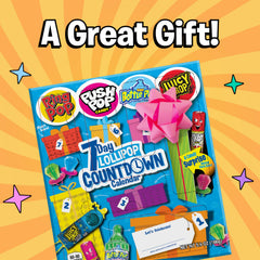 Bazooka writable celebration panel on box allowing personalization for birthdays or events