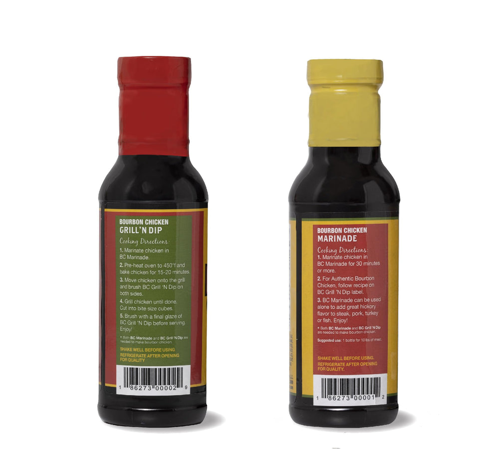 BC Original bottle close-up label detail highlighting authentic flavor