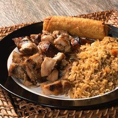 BC Original marinade pour action demonstrating easy application and flavor