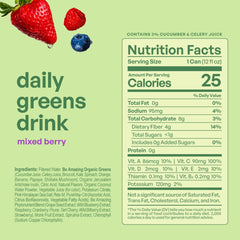 Be Amazing close-up of liquid texture showing smooth berry consistency