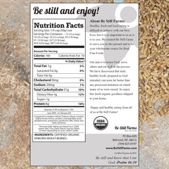 Be Still Farms einkorn wheat berries simmering in pot to show cooking use and hearty texture