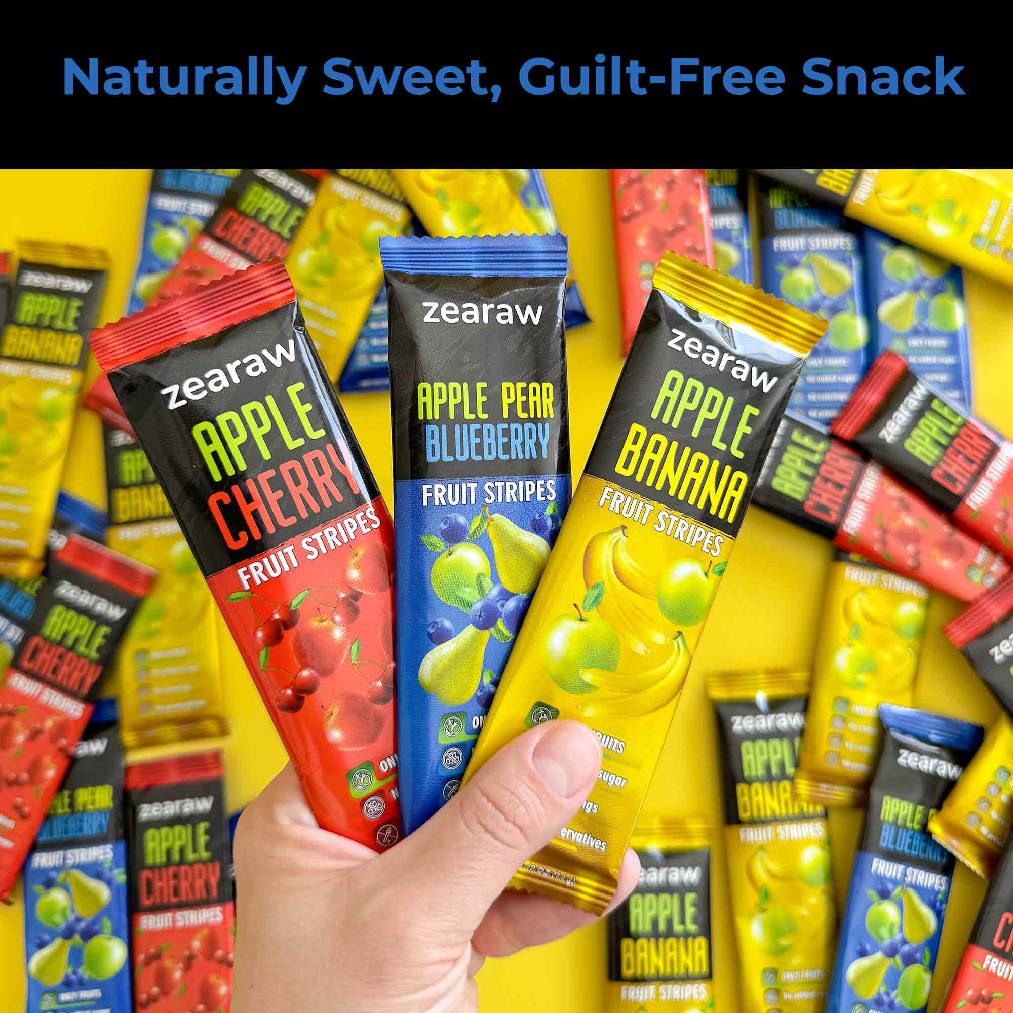 Be Still Farms fruit strips in backpack on trail, ideal portable energy snack