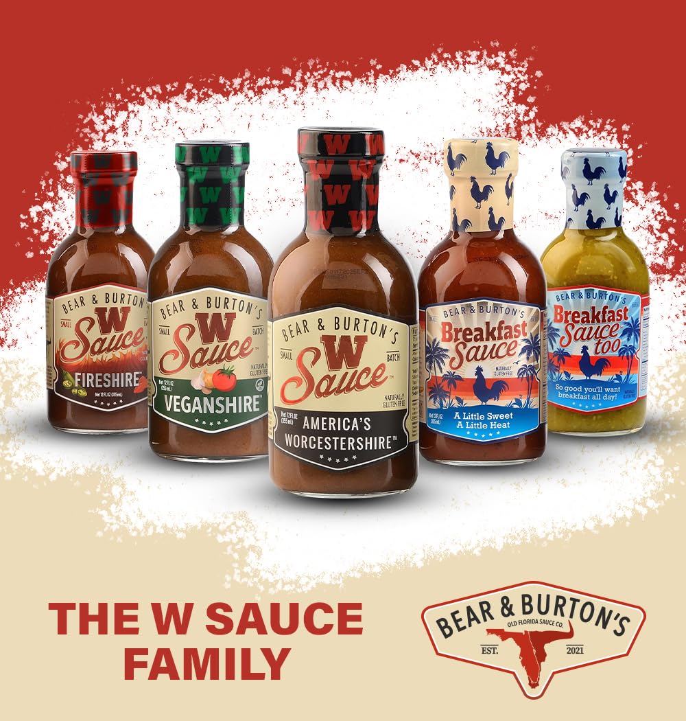 Bear & Burton's bottles on picnic table with food showing entertaining convenience benefit